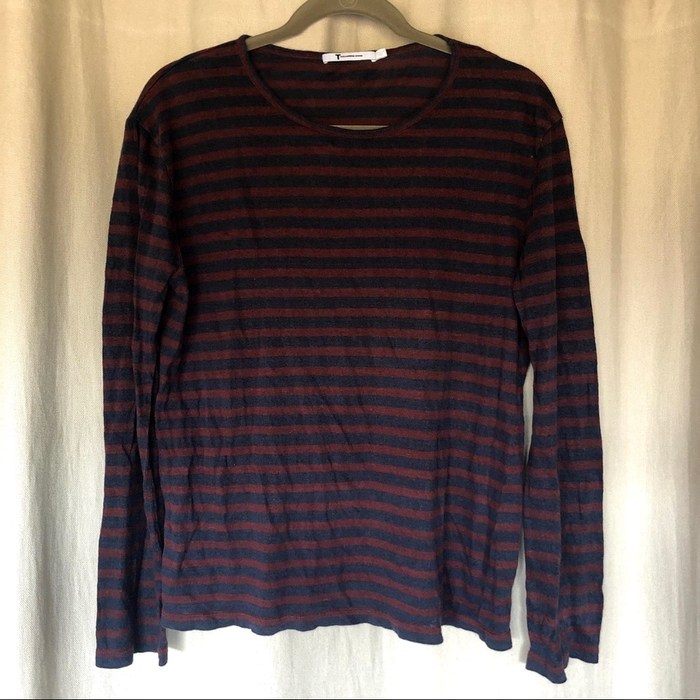 Alexander Wang Striped Longsleeve Tee
